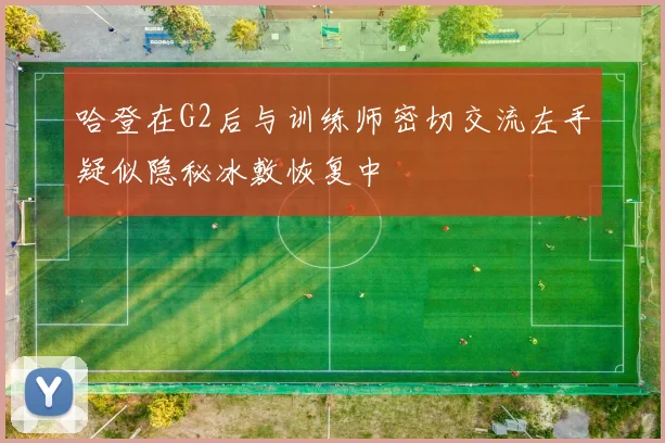 哈登在G2后与训练师密切交流左手疑似隐秘冰敷恢复中